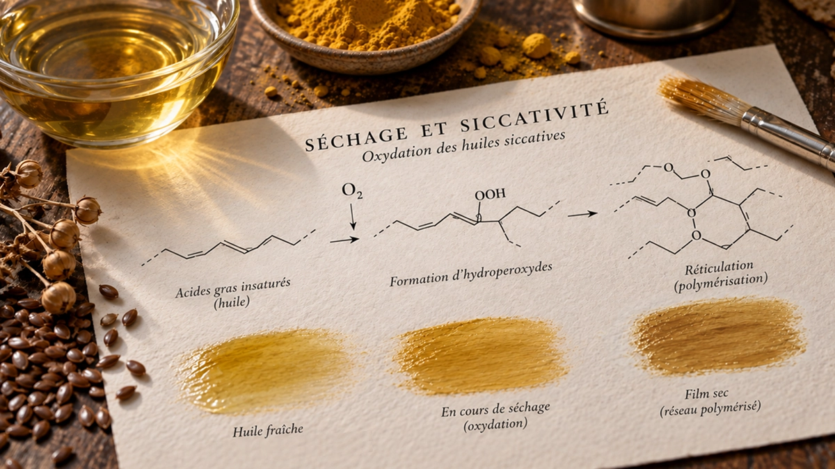 Séchage et siccativité