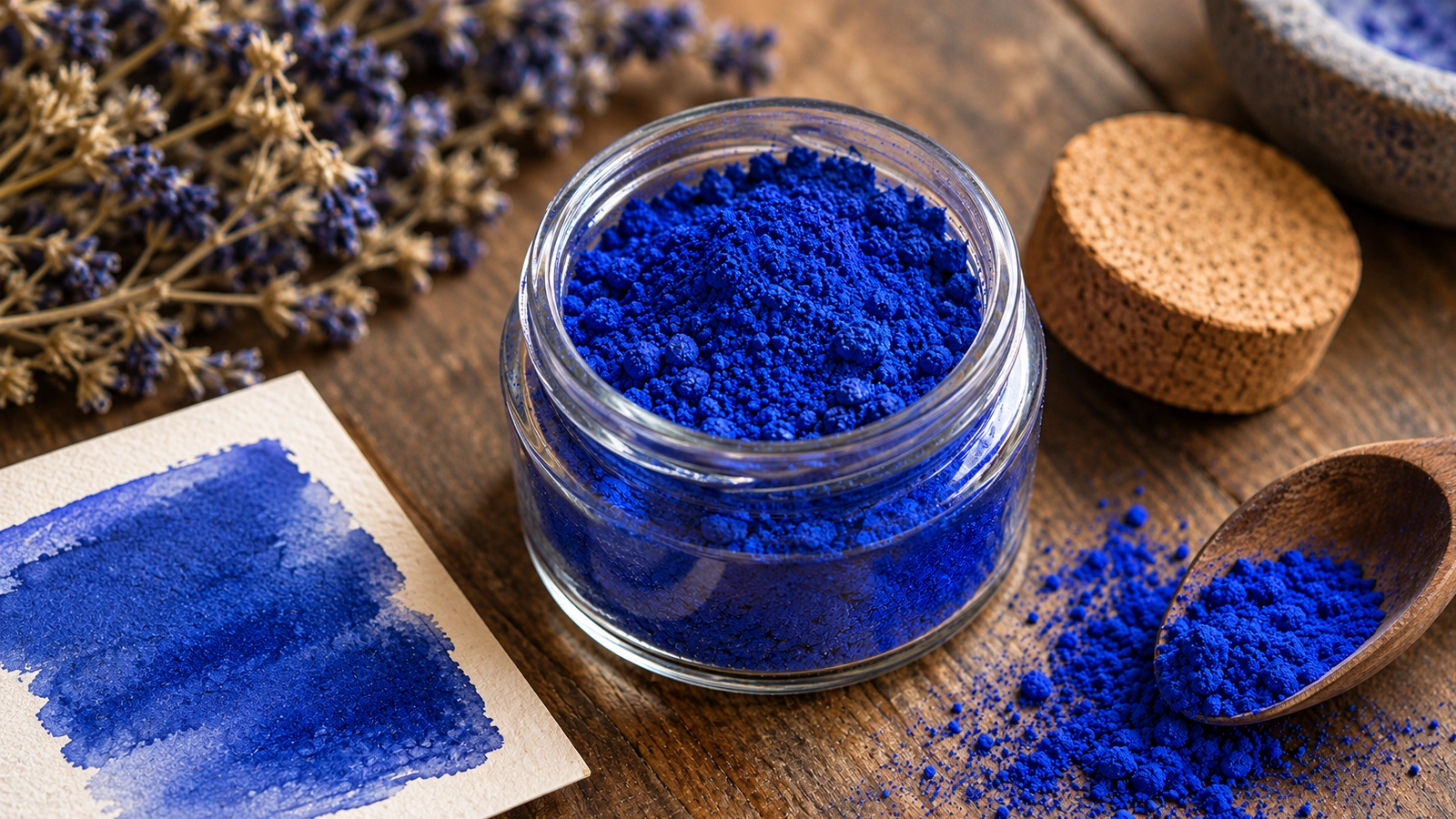 Les bleu outremers